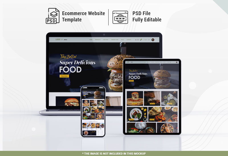 Dry Fruits site  Page Template