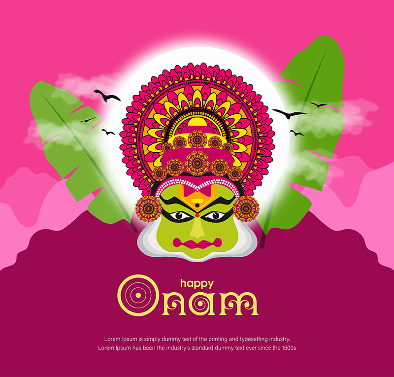 Onam Campaign Logo :: Behance