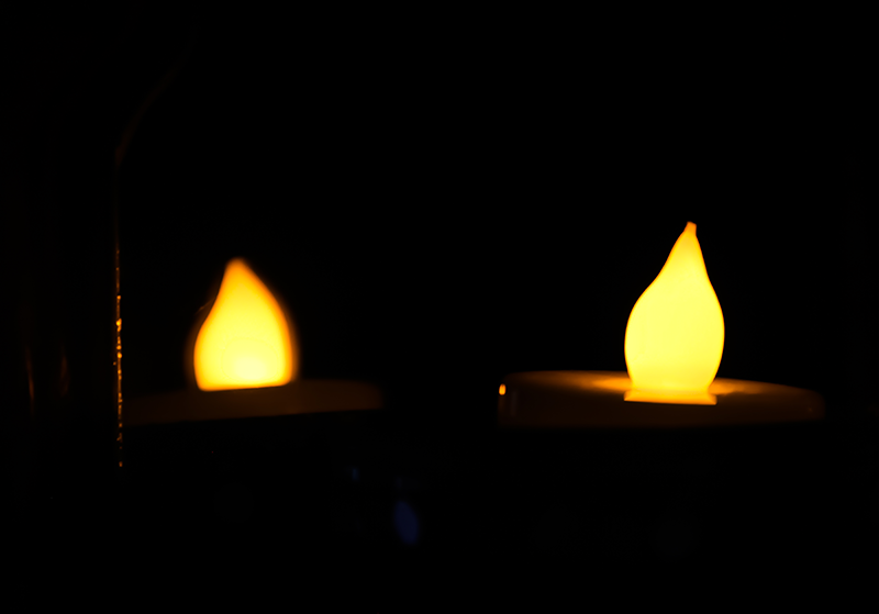 Lights During Diwali with black Background